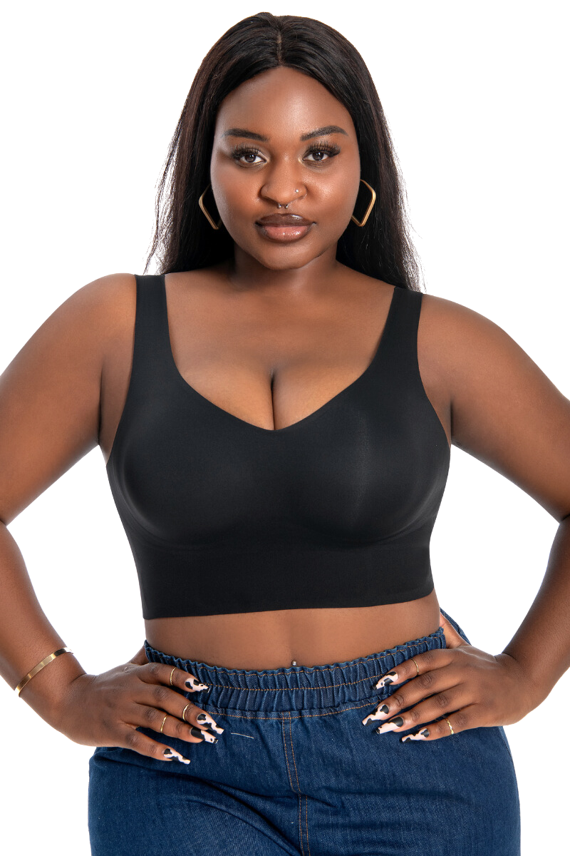 Magiczny bezszwowy biustonosz wyszczuplający plecy