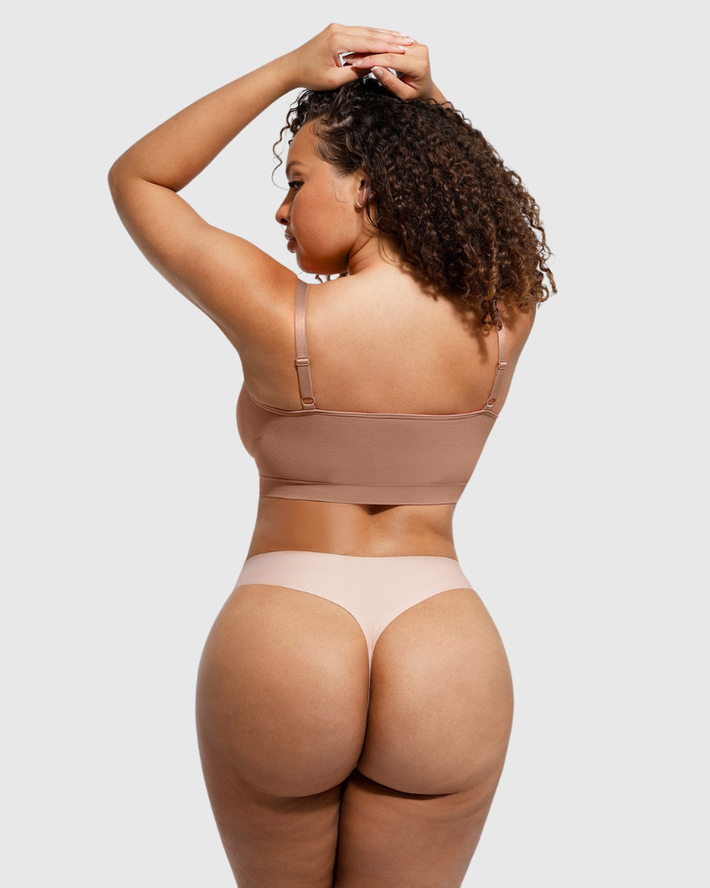 Biustonosz bezszwowy Snatched (2 szt.)