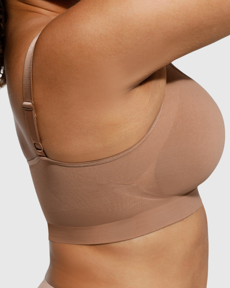 Biustonosz bezszwowy Snatched (2 szt.)