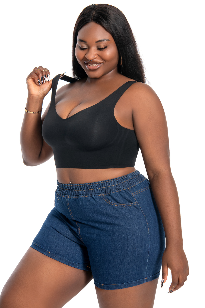 Magiczny bezszwowy biustonosz wyszczuplający plecy