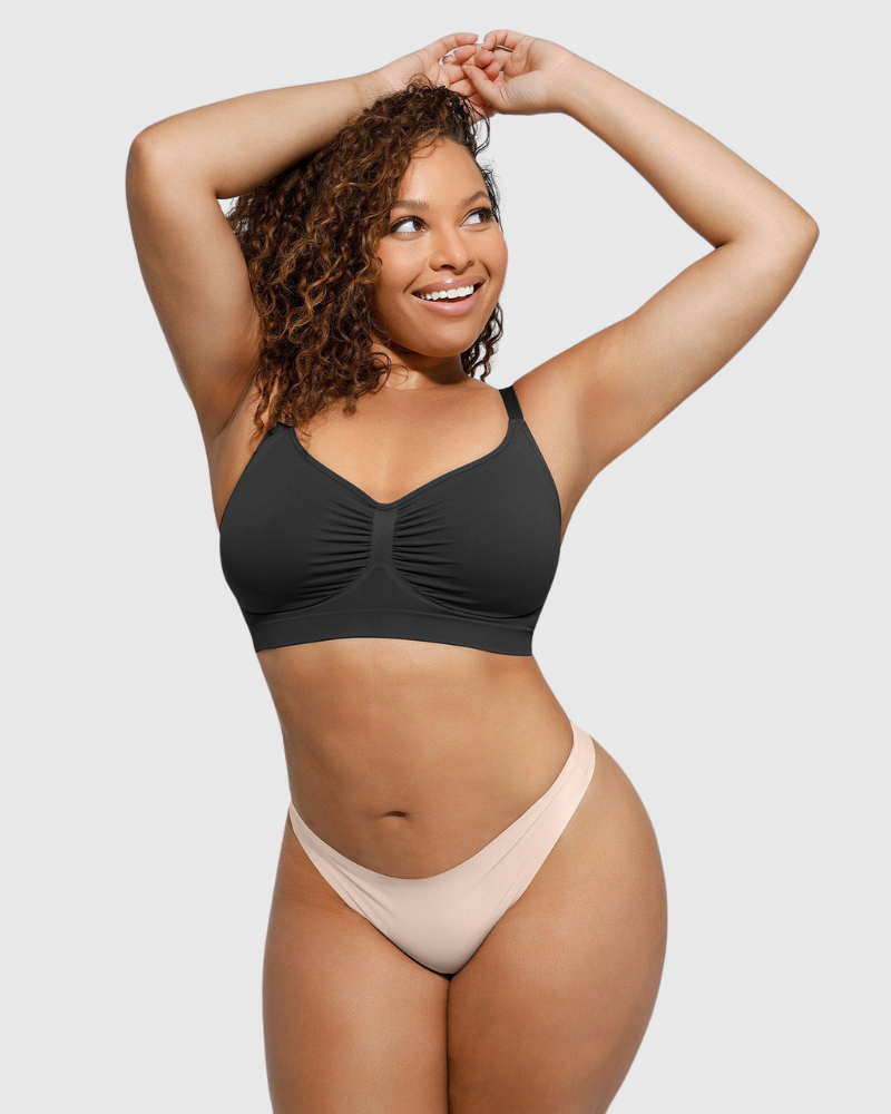 Biustonosz bezszwowy Snatched (2 szt.)